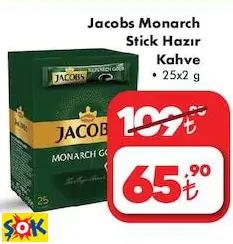 JACOBS MONARCH STİCK HAZIR KAHVE